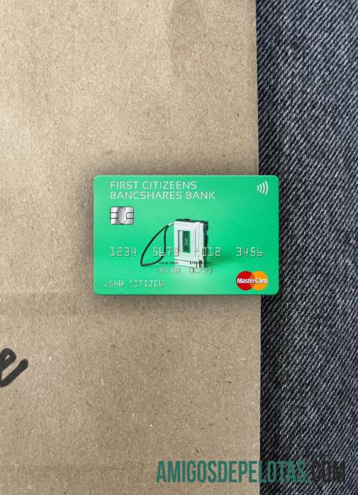 EUA First Citizens BancShares Bank Mastercard Photolook Front exemplo